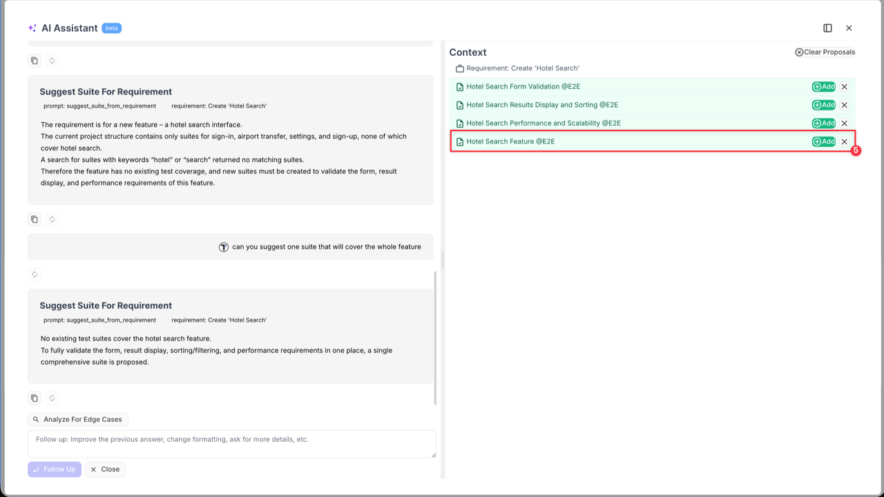 Testomat.io - Requirement